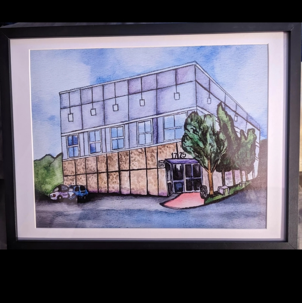 Pam's Painting from The Office 12"×16"